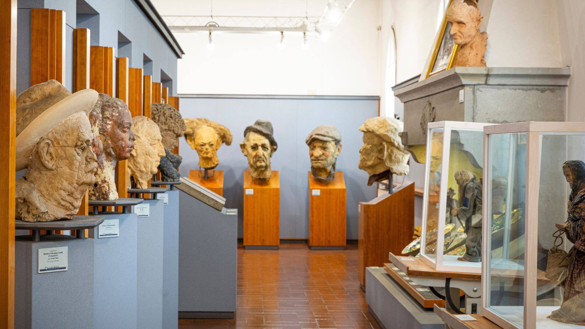 L'interno del museo Varoli di Cotignola L'interno del museo Varoli di Cotignola